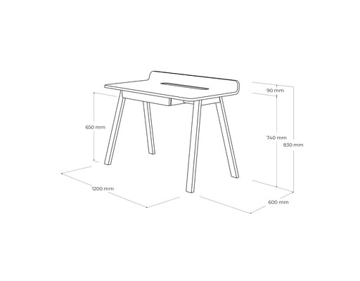 Pracovní stůl Desk