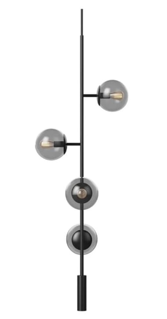 Závěsná lampa Orb Vertical
