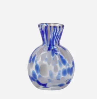 Vase Mote small blue - sale