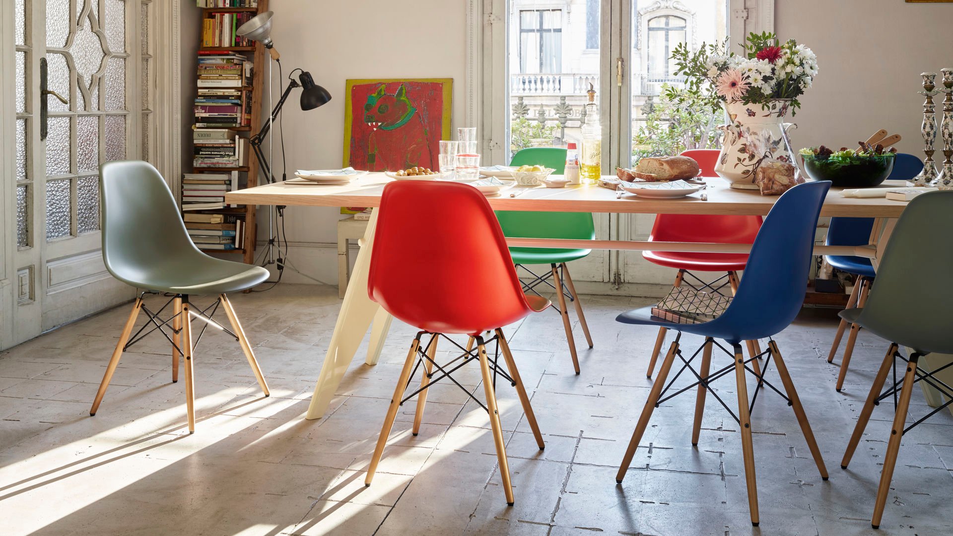 Židle Eames DSW