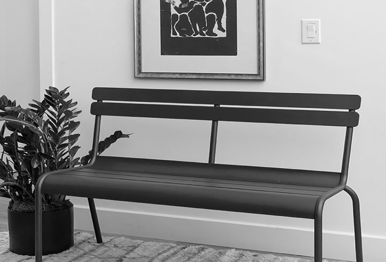 Lavice Luxembourg bench backrest