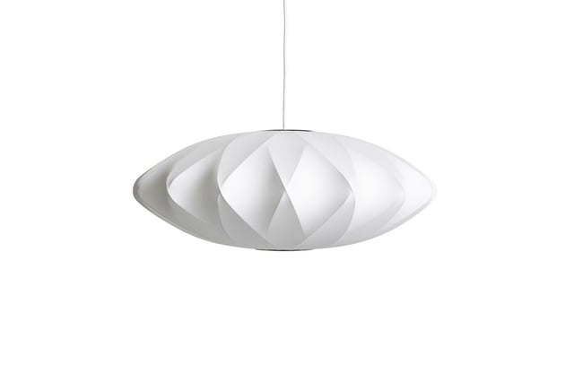 Závěsná lampa Nelson Saucer Crisscross Bubble M