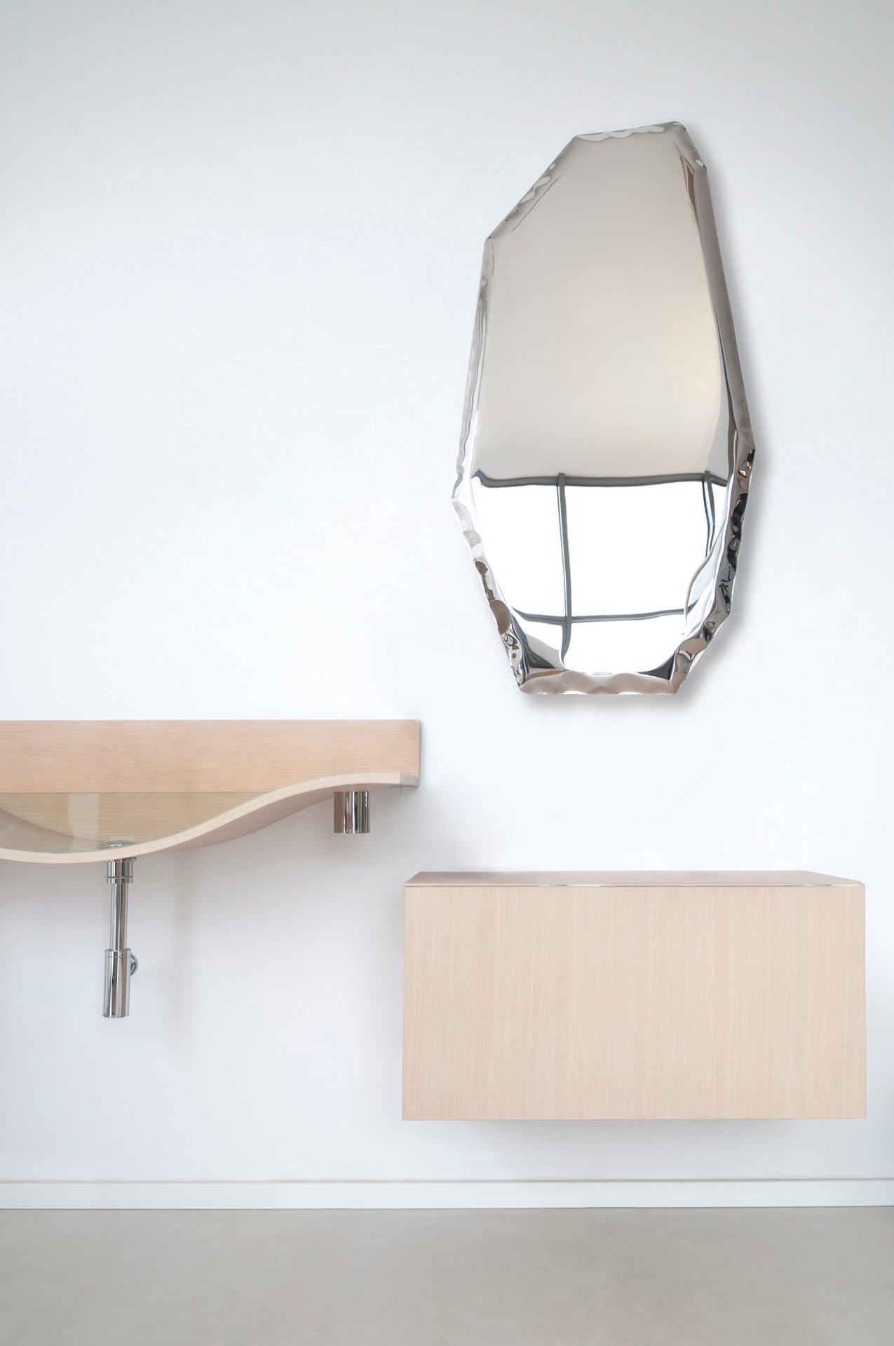 Zrcadlo Tafla C Mirror inox