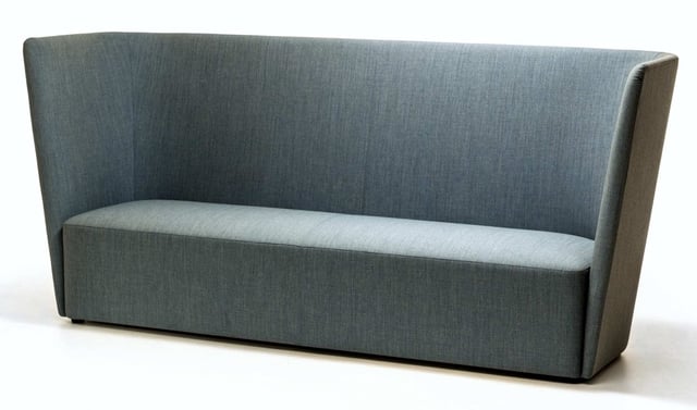 Velour sofa