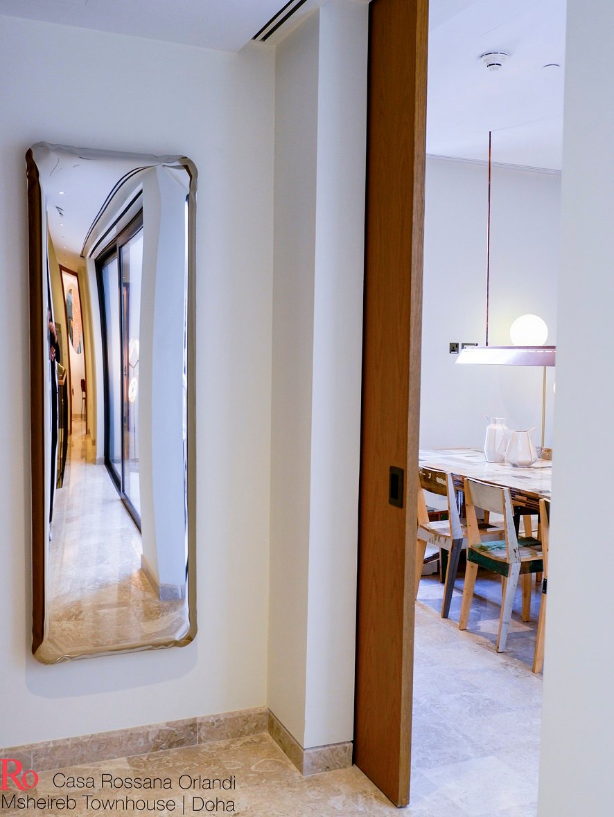 Zrcadlo Tafla Q Mirror inox