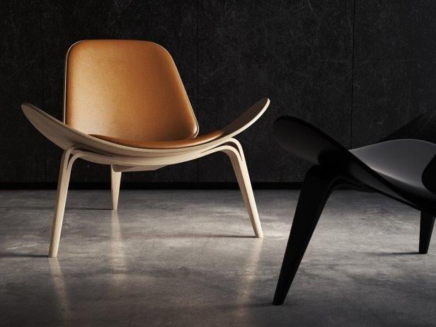 Křeslo CH07 Shell Chair