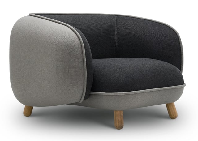 Basset armchair