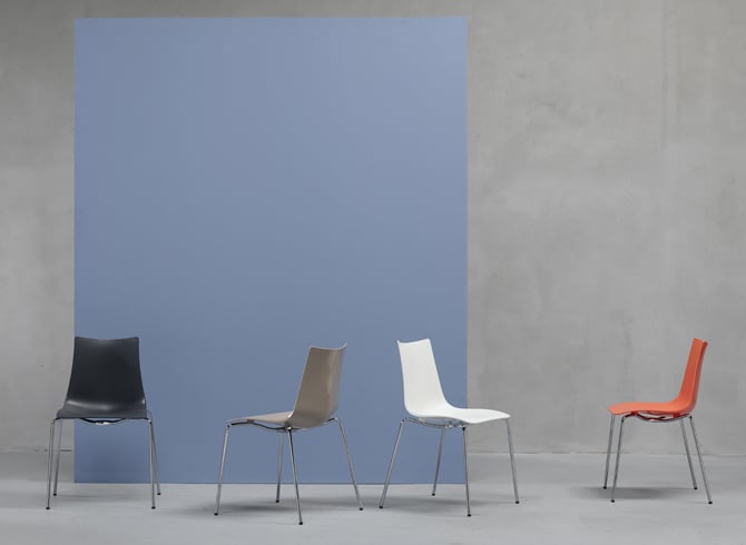 Židle Zebra Technopolymer