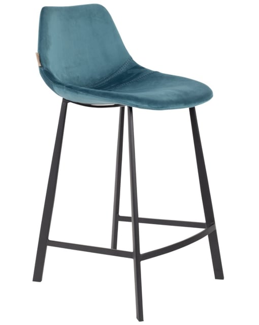 Franky Velvet Bar Chair