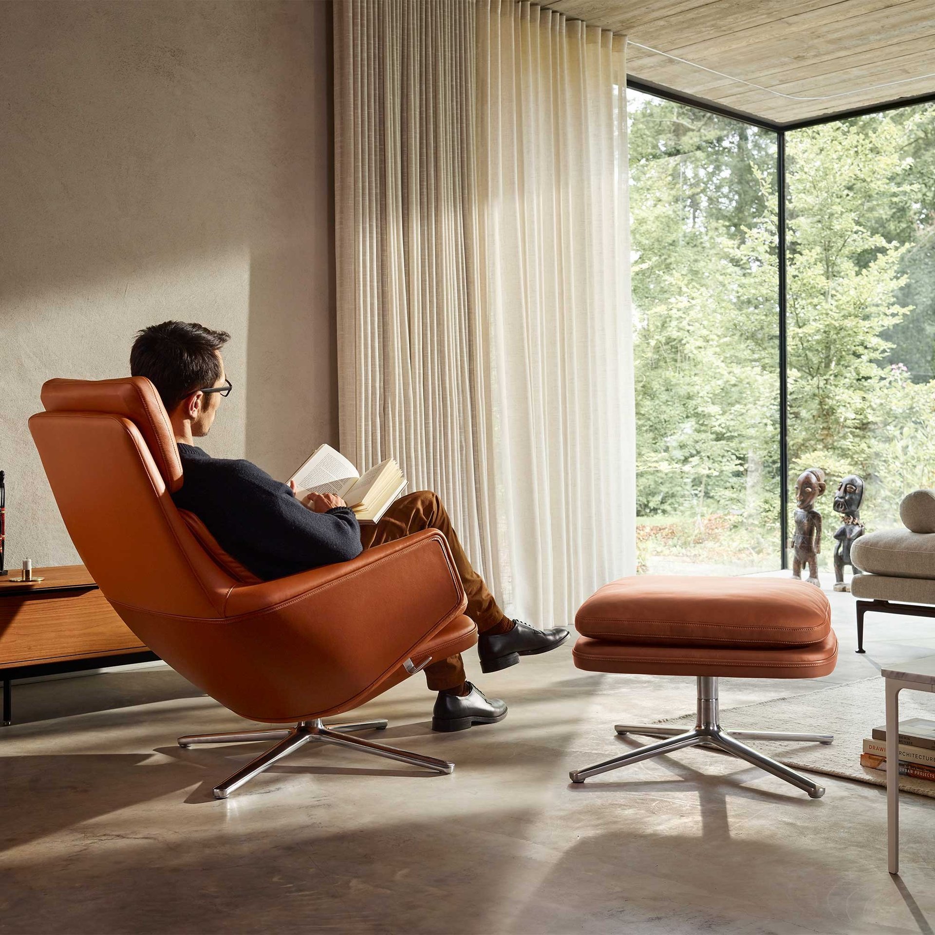 Křeslo Grand Relax &amp; Ottoman