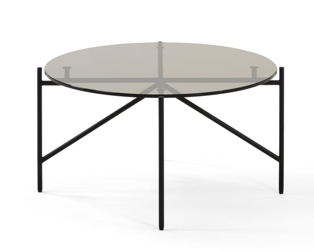 Tinker coffee table glass round