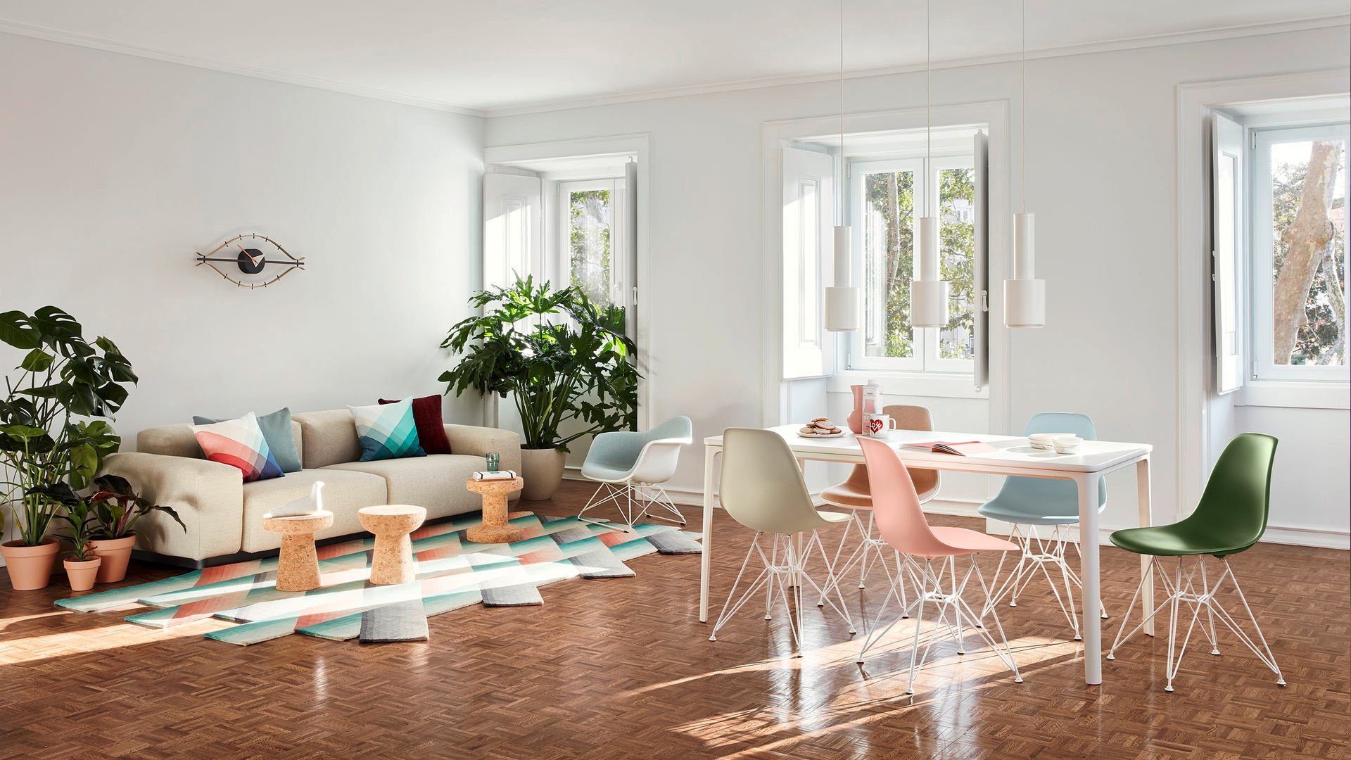 Židle Eames DSR