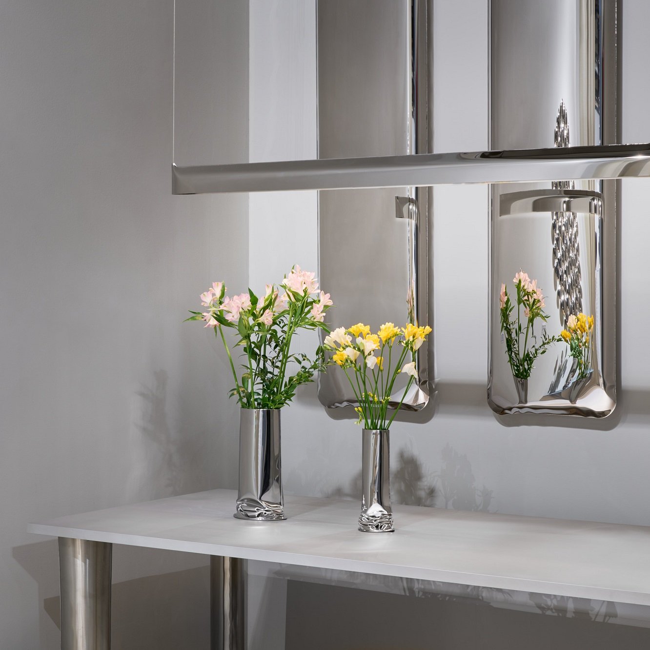 Zrcadlo Tafla IQ Mirror inox