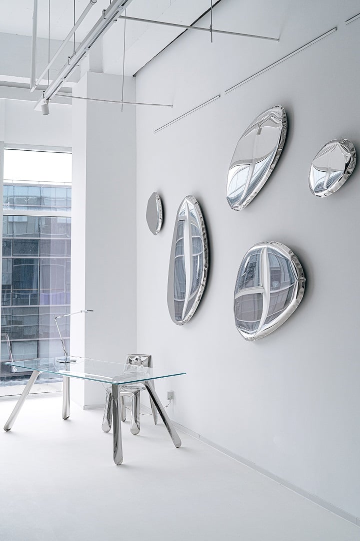 Zrcadlo Tafla O Mirror inox