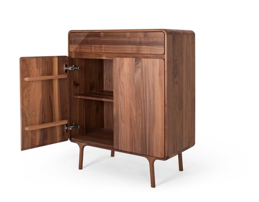 Komoda Fawn cabinet walnut