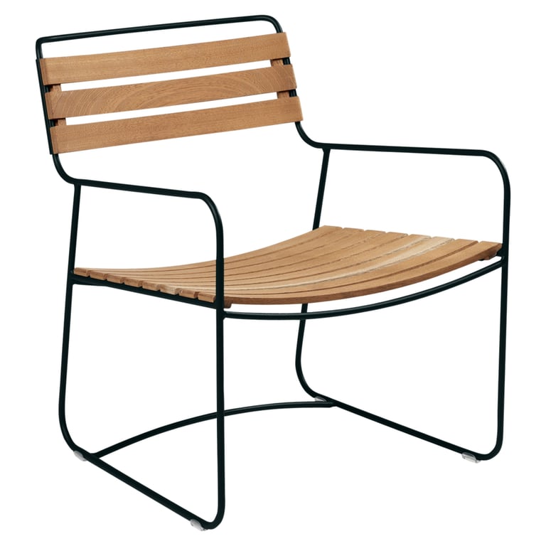 Surprising teak armchair
