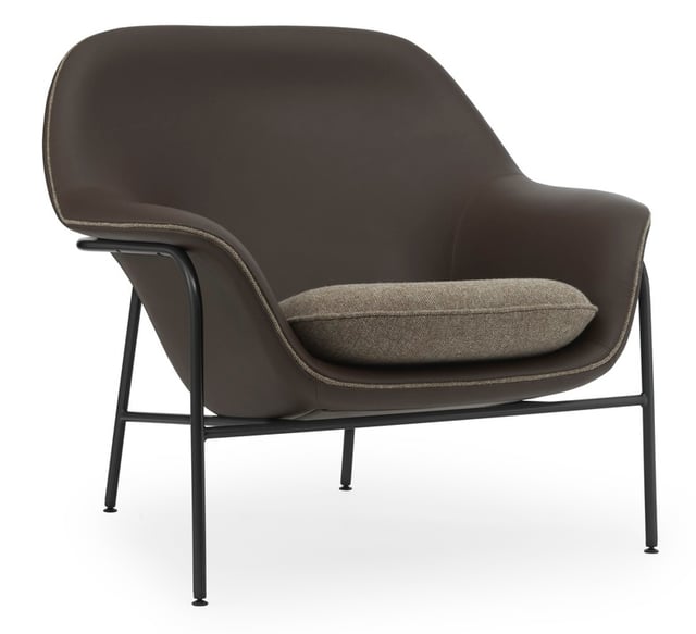 Armchair Drape metal low