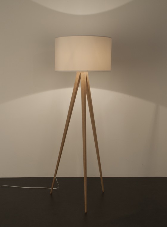 Lampa Tripod Wood