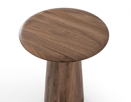 Odkládací stolek Mushroom walnut
