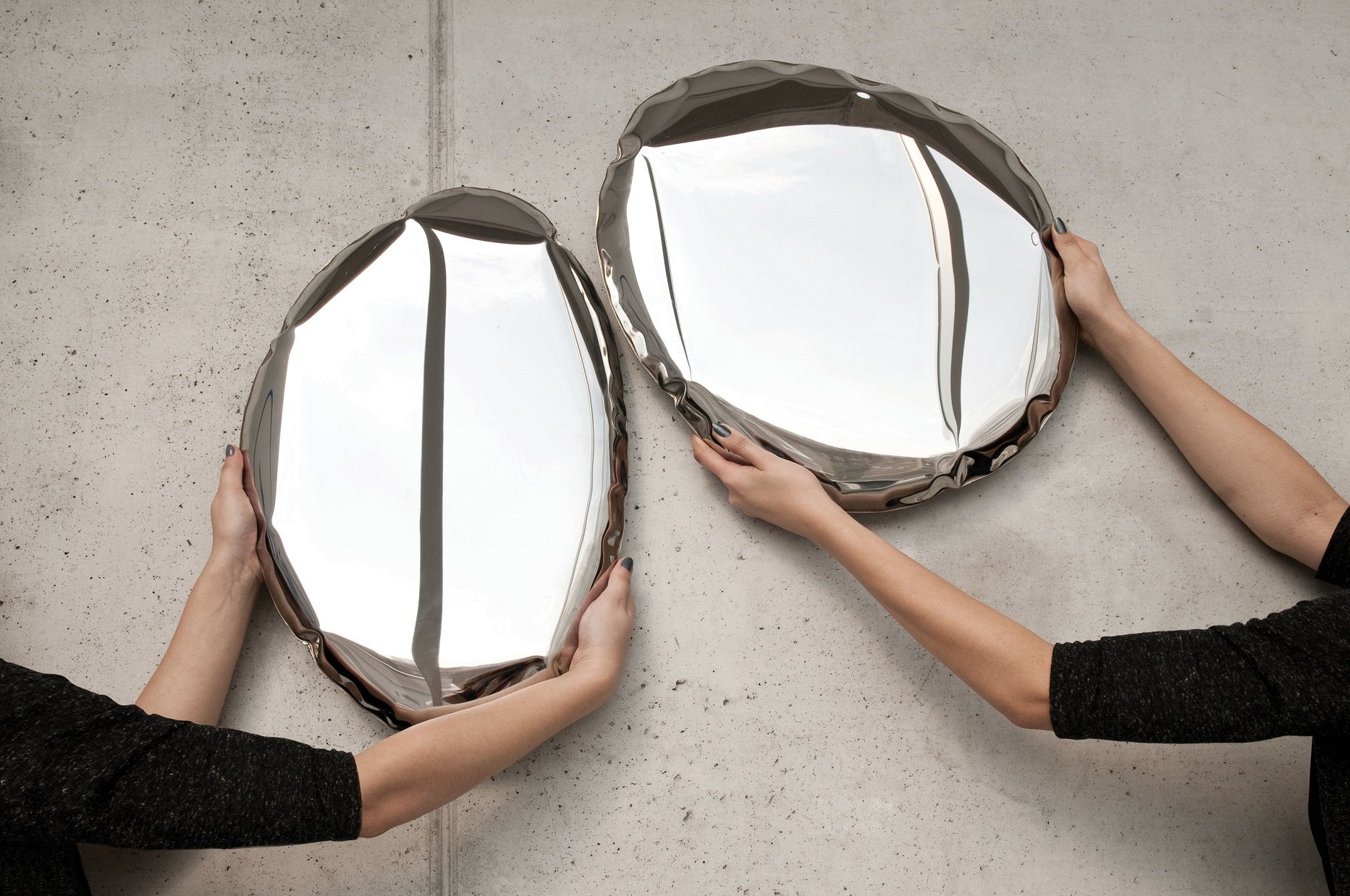 Zrcadlo Tafla O Mirror inox
