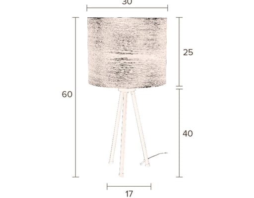 Lampa Woodland stolní