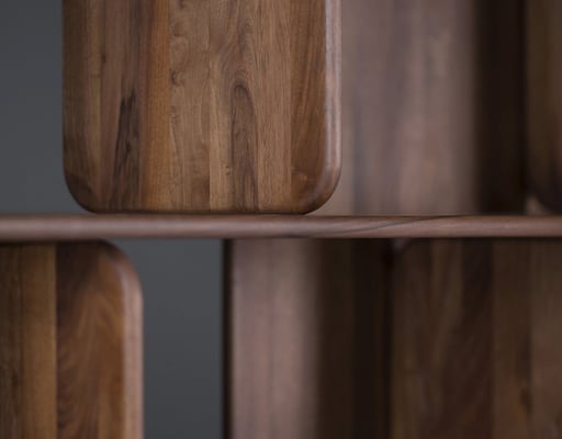 Knihovna Soft Shelf