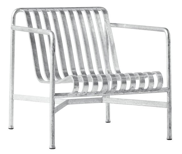 Křeslo Palissade Lounge low Galvanised