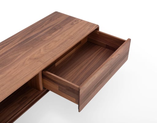 TV stolek Fawn lowboard 2 drawers walnut