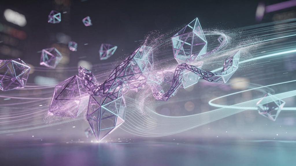 Frame from Oscillationa bot generated video