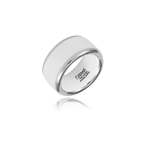Minimal White&Platinum Ring