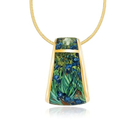 Van Gogh Gold Pendant