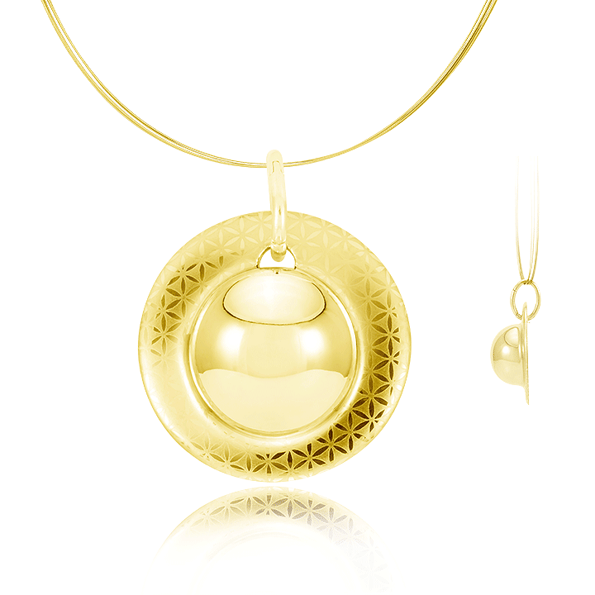 Renaissance Globe Gold Pendant