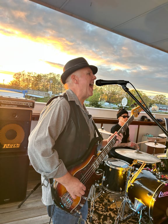 Bill and Johnny at The Deck in Salisbury