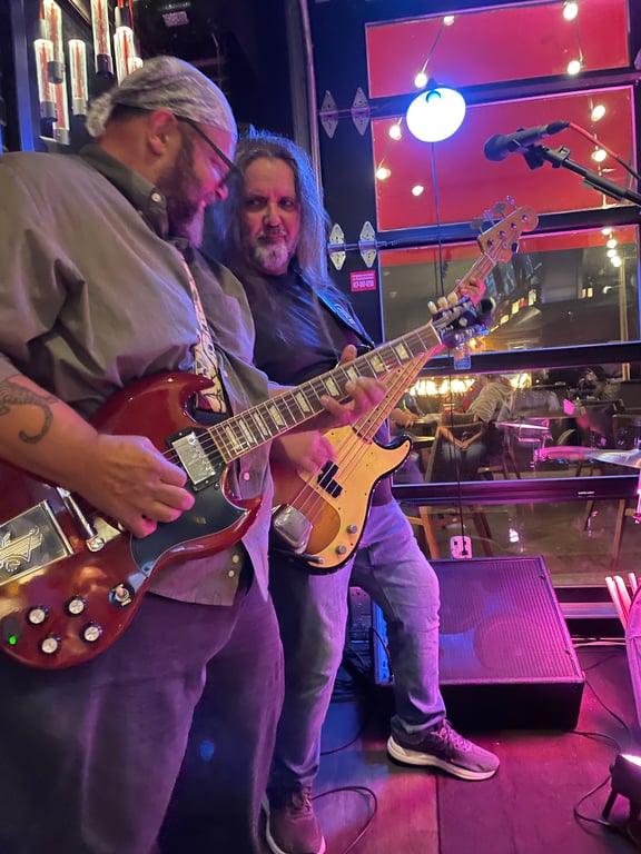 Frank and Bill at Reds in Seabrook
