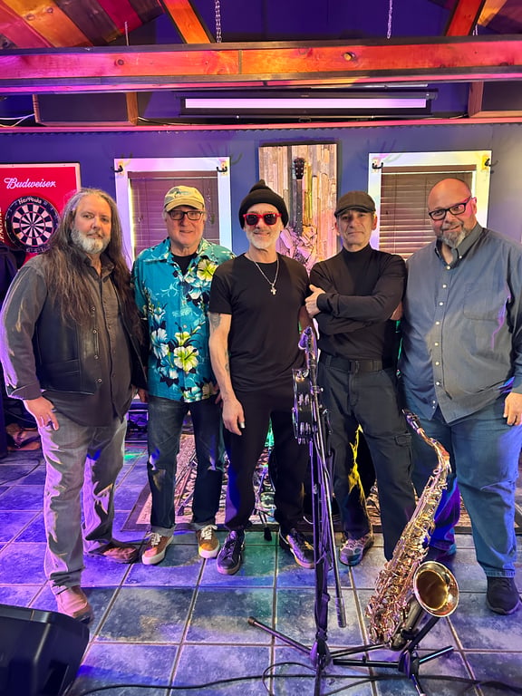 Bill , Phil, Johnny, Steve and Frank! Frank Crivello Band