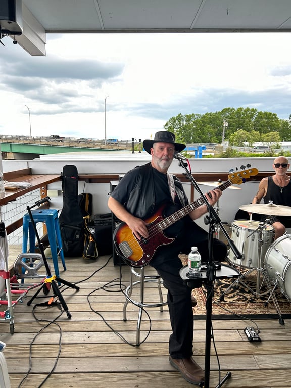 Bill and Johnny at The Deck in Salisbury