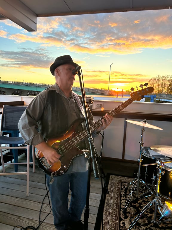 Bill ❤️ at The Deck in Salisbury. We Love You