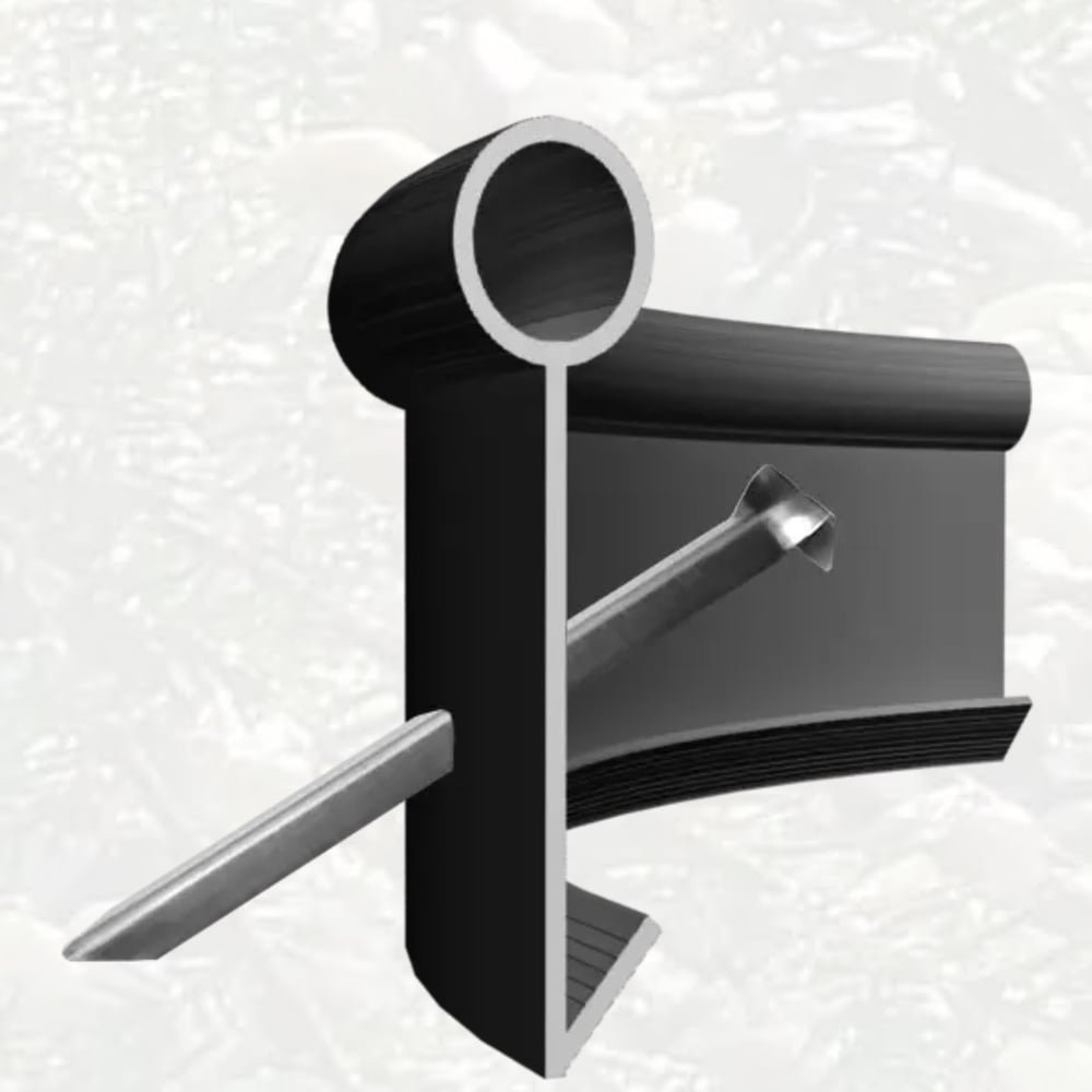 OLY-OLA BLACK 4-3/4" LAWN EDGING 20'