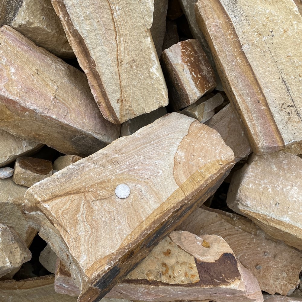 Landscape Brown Strip Rubble 5"- 8"