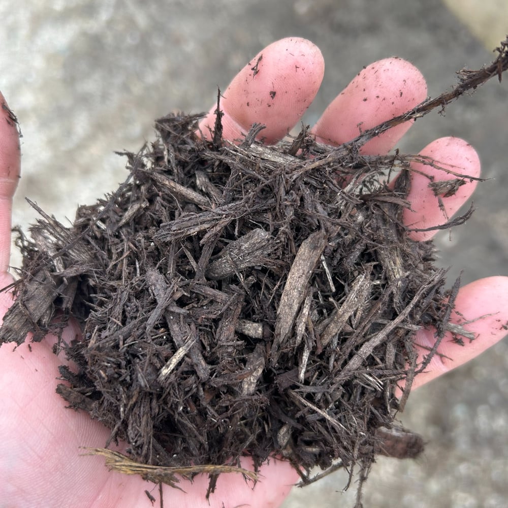 Dark Brown Enhanced Mulch