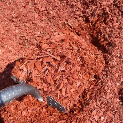Designer Red Dyed Mulch Image