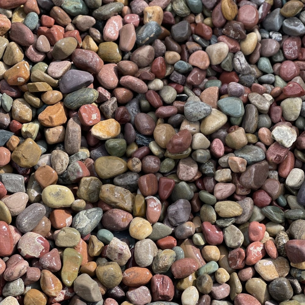 1 1/2" Montana Rainbow River Rock