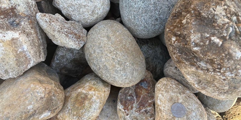 6" - 15" Desert Brown - Minot Beach Stone