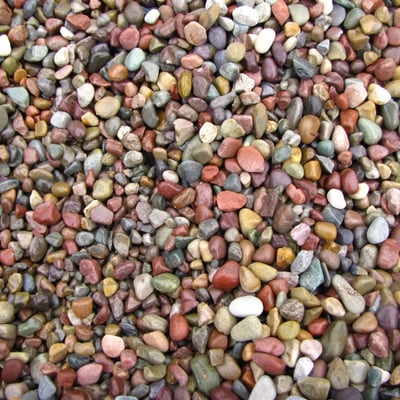 3/8" Montana Rainbow Pea Gravel Image