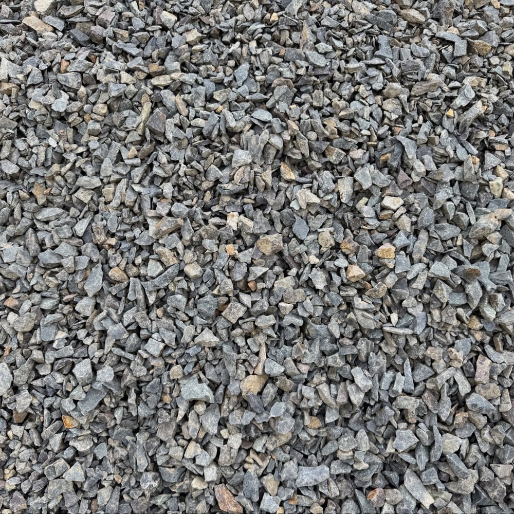 Fractured Black Chips (1")