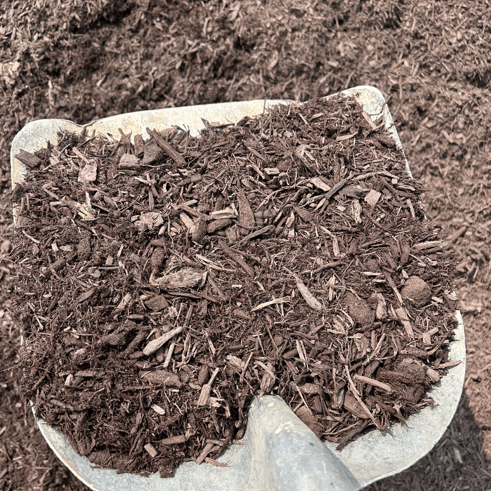 Triple Shredded Brown Dye Mulch