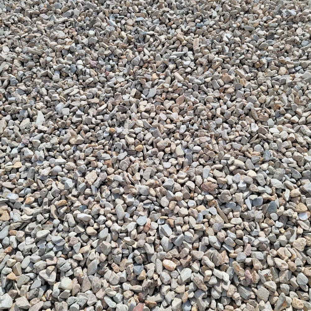 1-1/2" Round Rock Washed - Light Tones