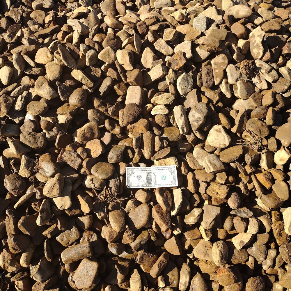 1 - 2" Brown River Gravel