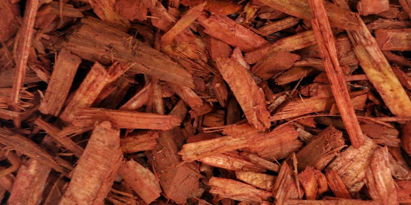 Colored Mulch- Red