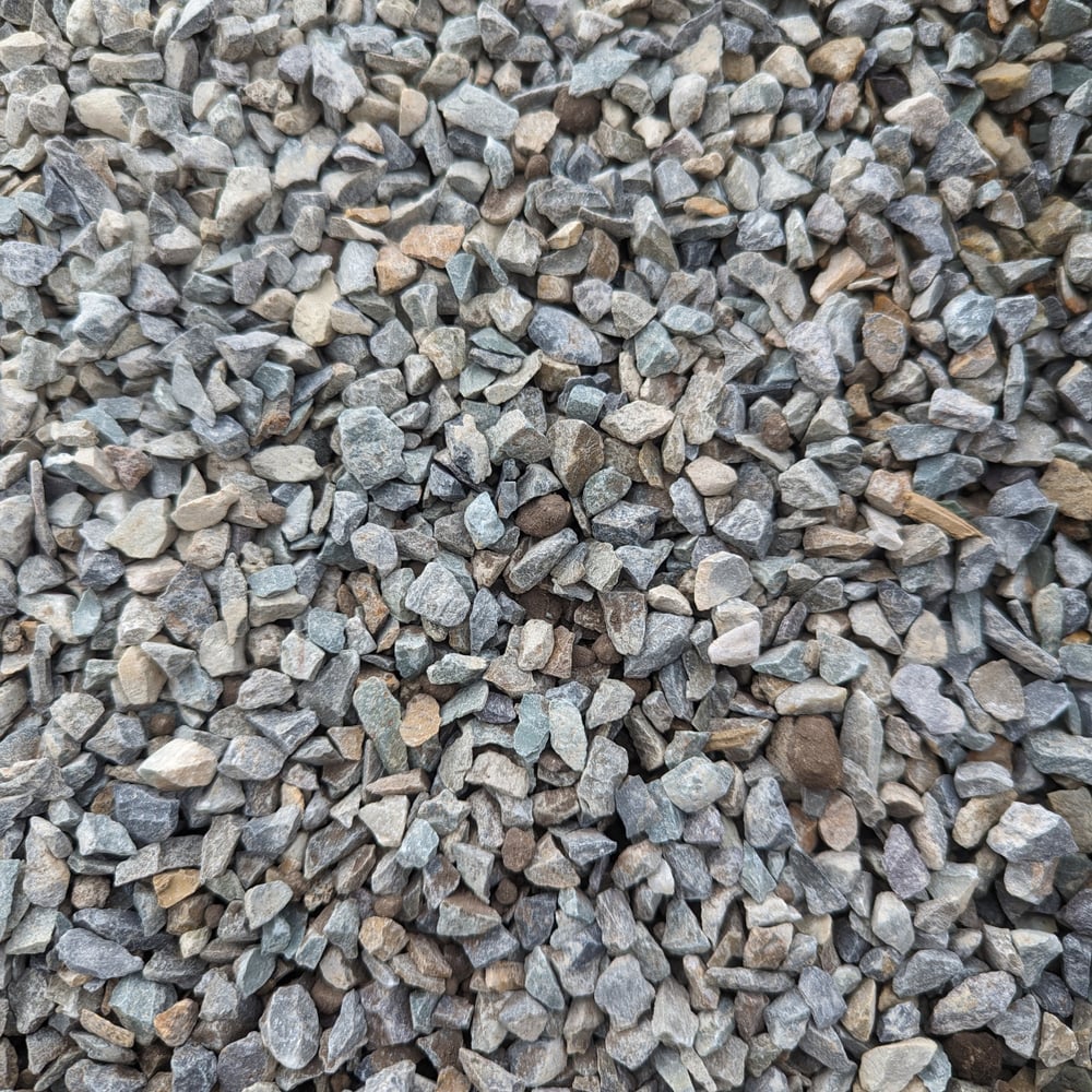 Crushed Rock (3/8" Blue And Tan)